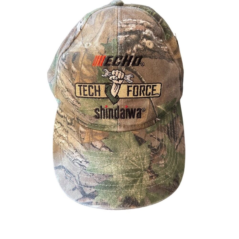 RealTree Echo Tech Force Camo Hat Cap Adjustable Strapback NWT Unisex